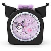 Sanrio Kuromi サンリオ クロミ 目覚まし時計 Amazon.co.jp: サンリオ(SANRIO) 目覚まし時計 クロミ ABS樹脂 ライト